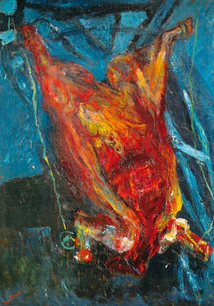 Slaughtered Ox from Chaim Soutine