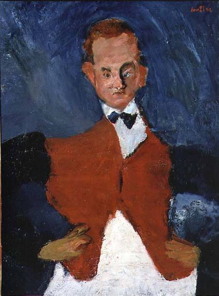 The Room-Service Waiter from Chaim Soutine