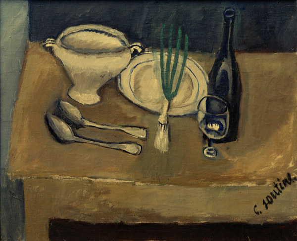 Still life with soup tureen from Chaim Soutine