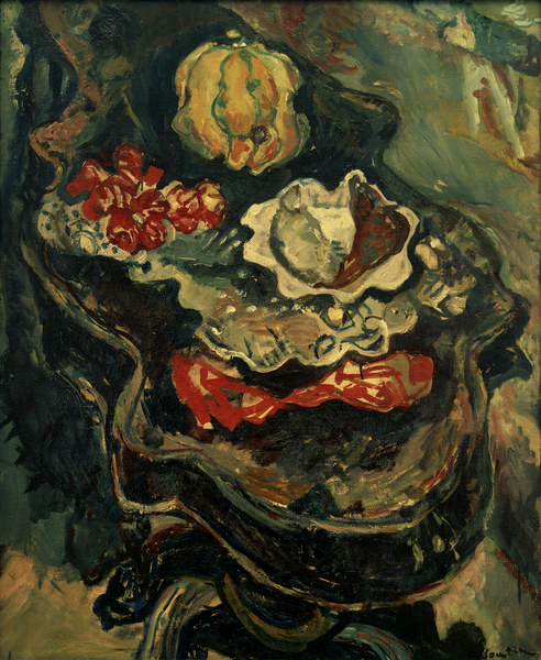 Table with victuals from Chaim Soutine
