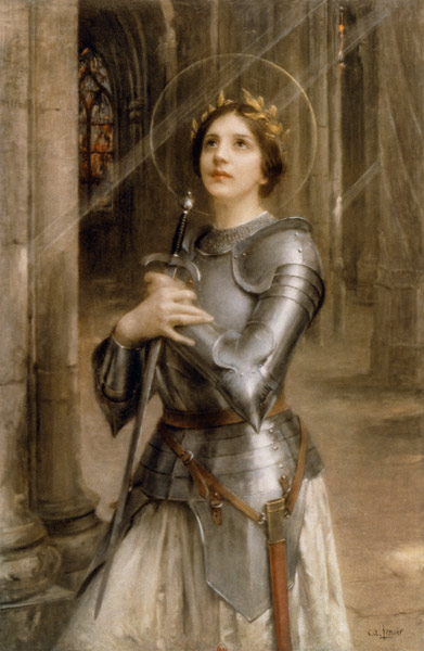 Jeanne dArc (Jungfrau von Orleans), from Charles Amable Lenoir