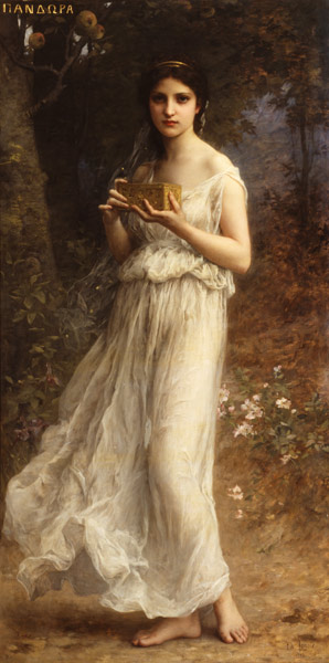 Pandora, 1902. from Charles Amable Lenoir
