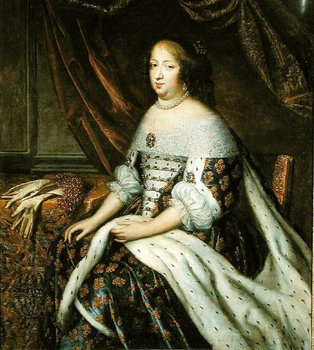 Portrait of Anne of Austria (1601-66) Queen of France from Charles Beaubrun