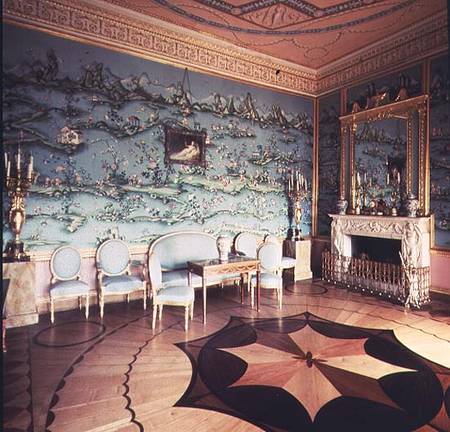 Summer Palace, Tsarskoe Selo: Blue Drawing Room from Charles  Cameron