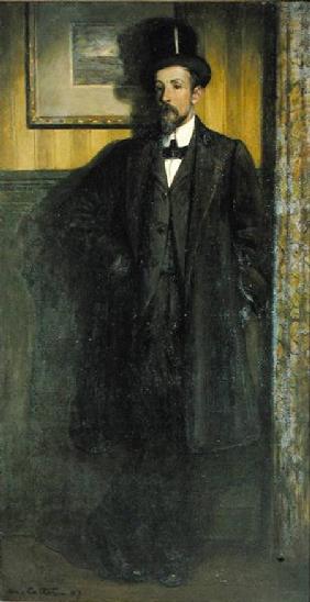 Portrait of Lucien Simon (1864-1945)