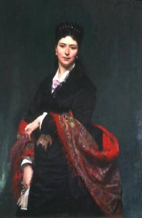 Portrait of Mrs Marie Clerc