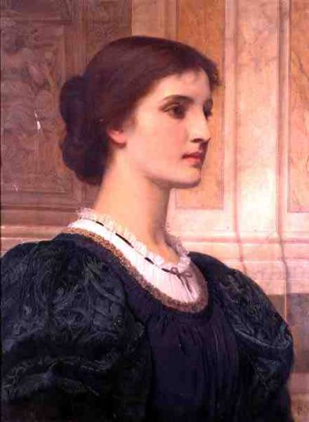 Portrait of Kate Dickens, wife of the artist from Charles Edward Perugini