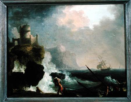 The Storm from Charles Francois Lacroix de Marseille