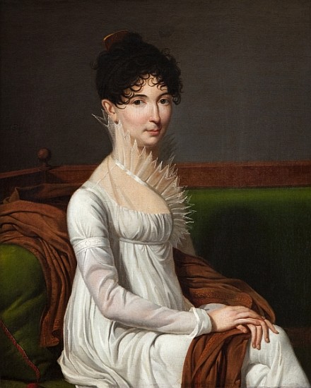 Portrait of a young lady from Charles-Jacques Lebel