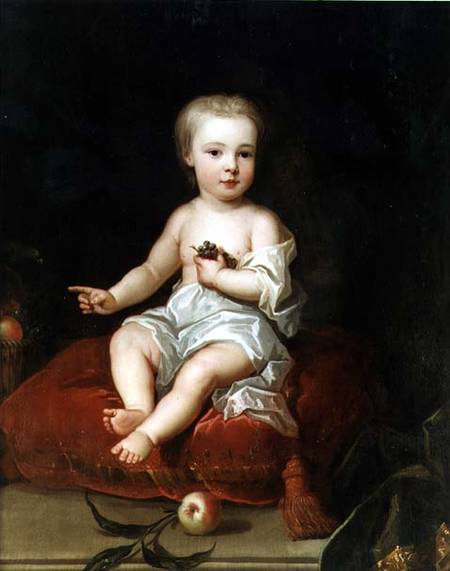 Portrait of Holles St. John (1710-38), youngest son of Henry, 1st Viscount St. John, as a child from Charles Jervas