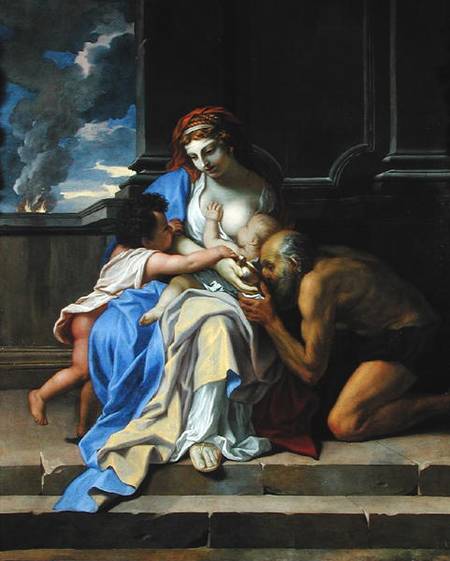 An Allegory of Charity from Charles Le Brun