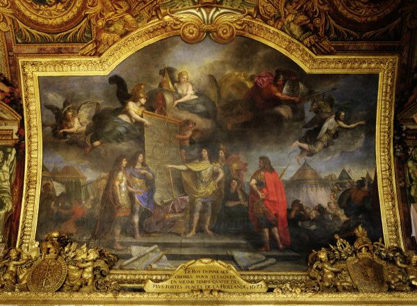 Louis XIV / Attack.. / Le Brun from Charles Le Brun