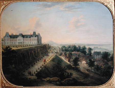 The Chateau de Meudon from Charles Leopold Grevenbroeck
