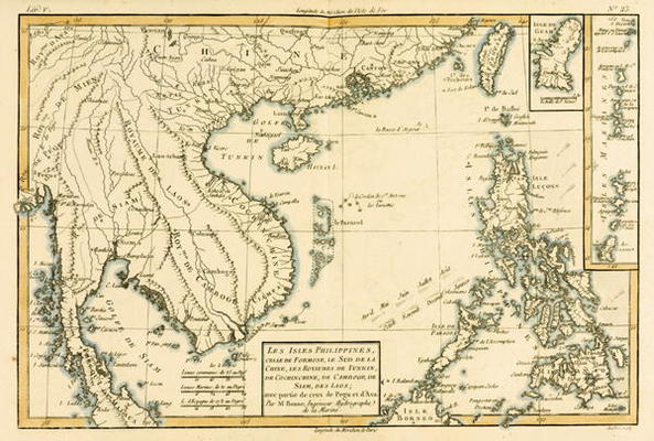 The Philippines from Charles Marie Rigobert Bonne