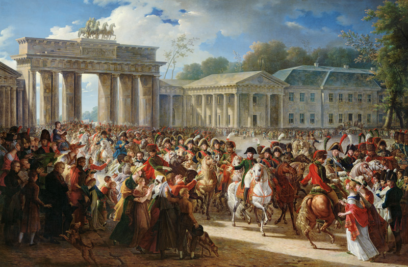 Napoleon in Berlin 1806 from Charles Meynier