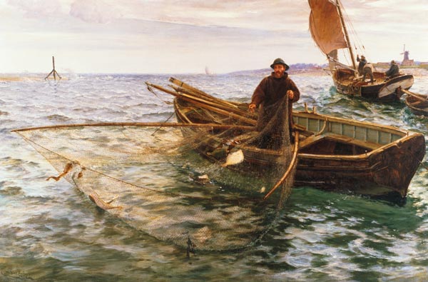 The Fisherman from Charles Napier Hemy