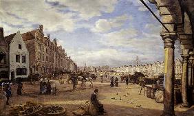 The Grande Place d'Arras on Market Day