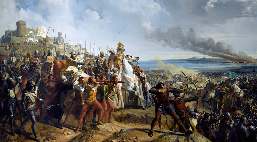 Battle of Askalon, 18th November 1177 from Charles-Philippe Lariviere