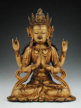 Figure of Avalokitesvara Sadaksari