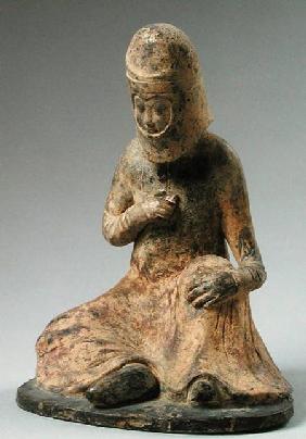 Funerary statuette of a traveller