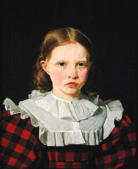 Portrait of Adolphine Kobke (1820-80) from Christen Schjellerup Kobke