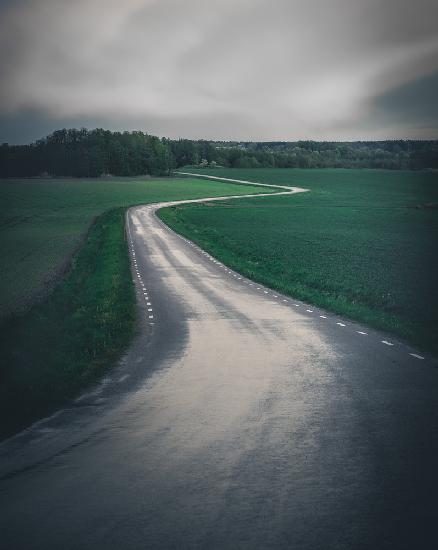 Road in the countryside