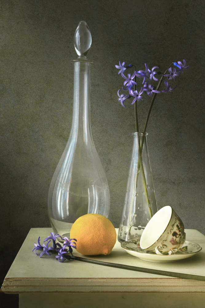 Still Life with Hyacinths from Christian MARCEL