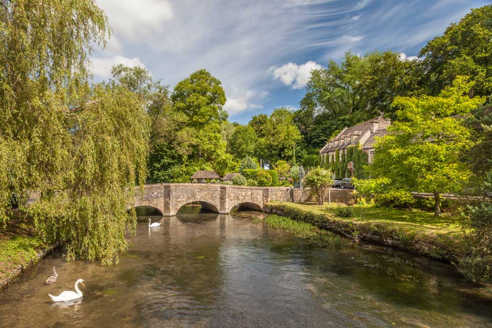 Bibury Bridge in the Cotswolds, England from Christian Müringer