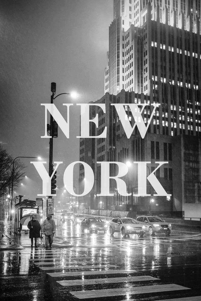 Cities in the rain: New York from Christian Müringer