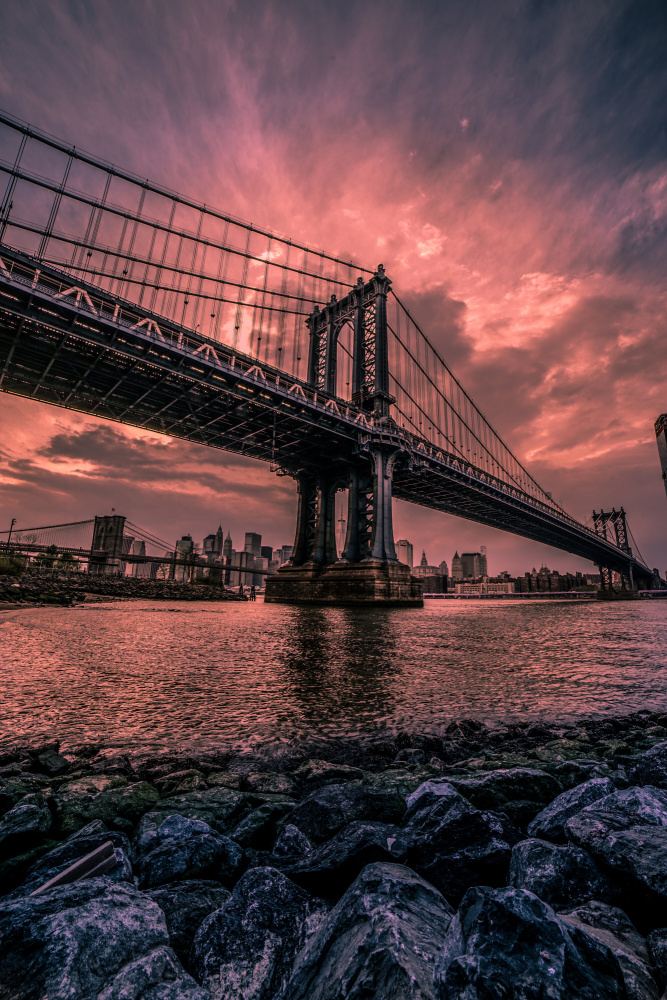 Manhattan Bridge Wide Angle from Christopher R. Veizaga
