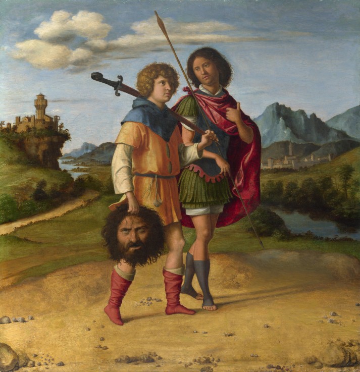 David and Jonathan from Giovanni Battista Cima da Conegliano
