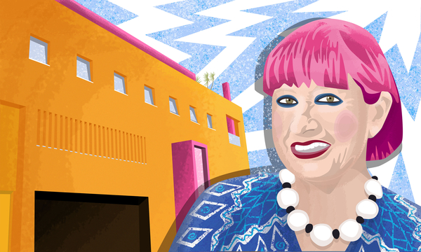 Dame Zandra Rhodes and the Fashion & Textiles Museum in Bermondsey, London from Claire Huntley
