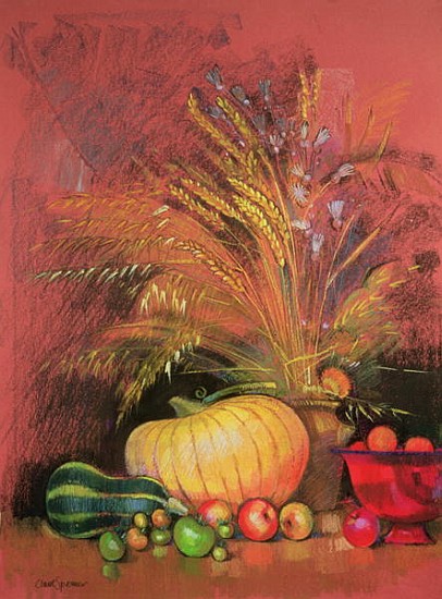 Autumn Harvest (pastel on paper)  from Claire  Spencer