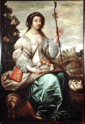 Julie d'Angennes (1607-71) as Astree