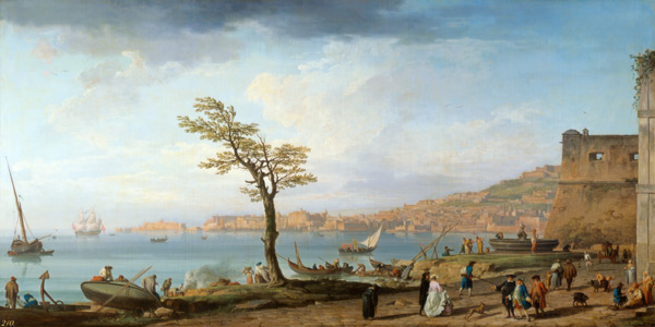 View of the Bay of Naples from Claude Joseph Vernet