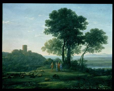 Jacob with Laban and his daughters from Claude Lorrain