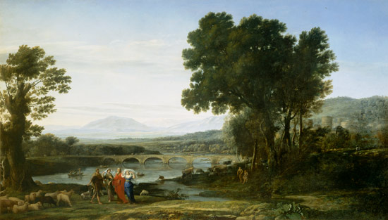 Landscape with Jacob and Laban and Laban's Daughters from Claude Lorrain
