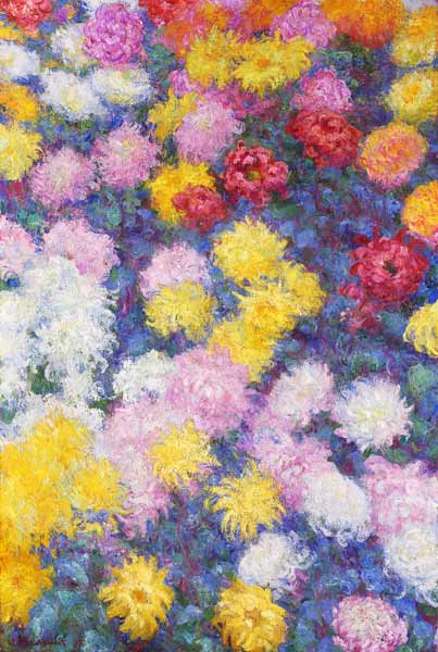 Chrysanthemums from Claude Monet