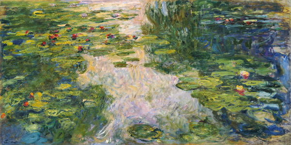 Le pool aux nymphéas. from Claude Monet