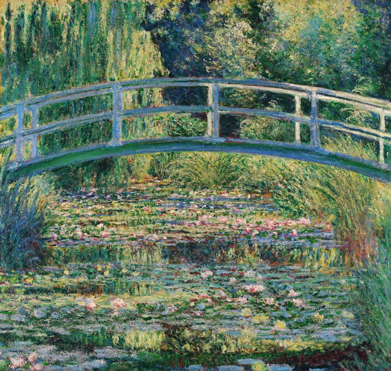 Waterlily Pond from Claude Monet
