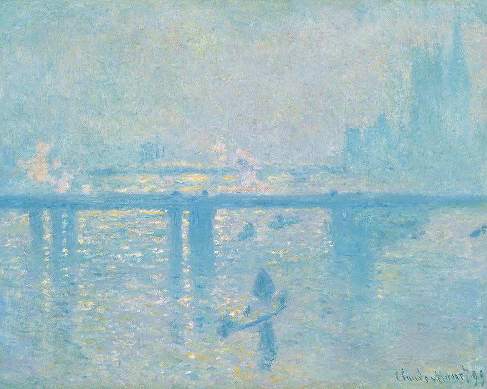 Charing-Cross Bridge in London from Claude Monet