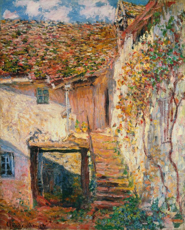 The stairs from Claude Monet