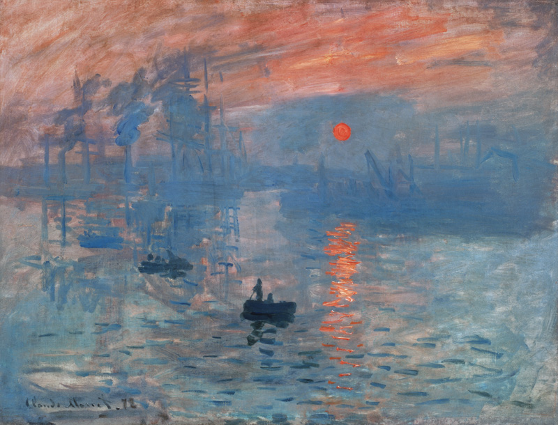 Impression Rising Sun from Claude Monet