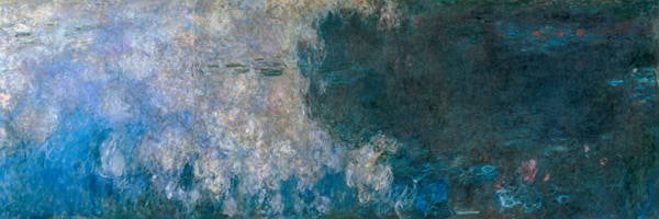 Nymphéas. Panel of A II. from Claude Monet