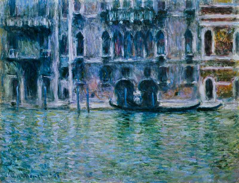 Mula Palace, Venice from Claude Monet