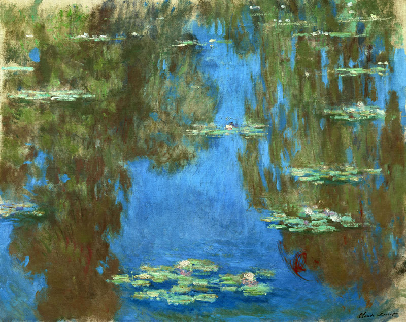 Water Lilies in Giverny from Claude Monet