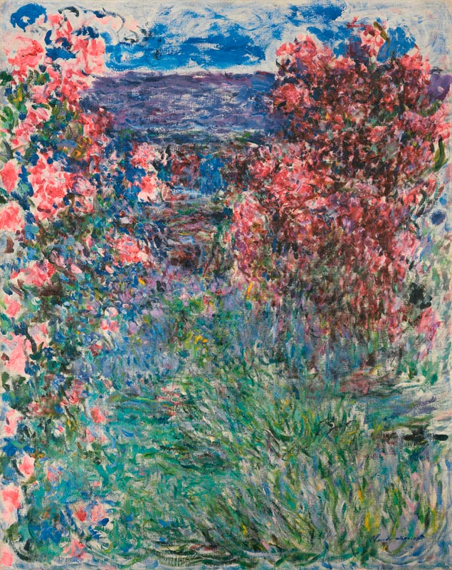 The House at Giverny under the Roses from Claude Monet