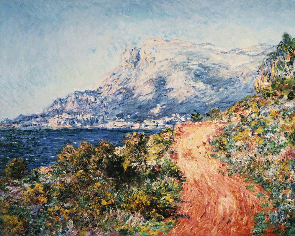 The Red Road from Claude Monet