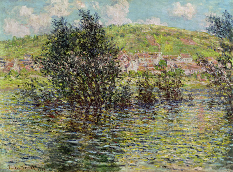 Vetheuil, View from Lavacourt from Claude Monet