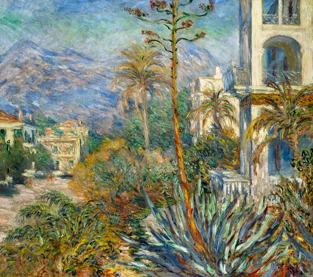 C.Monet, Villen in Bordighera from Claude Monet